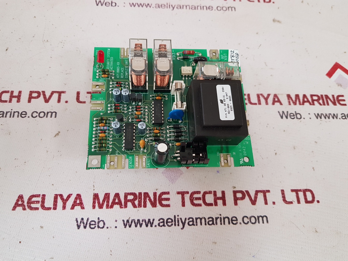 Security system 471 8983-31 pc board