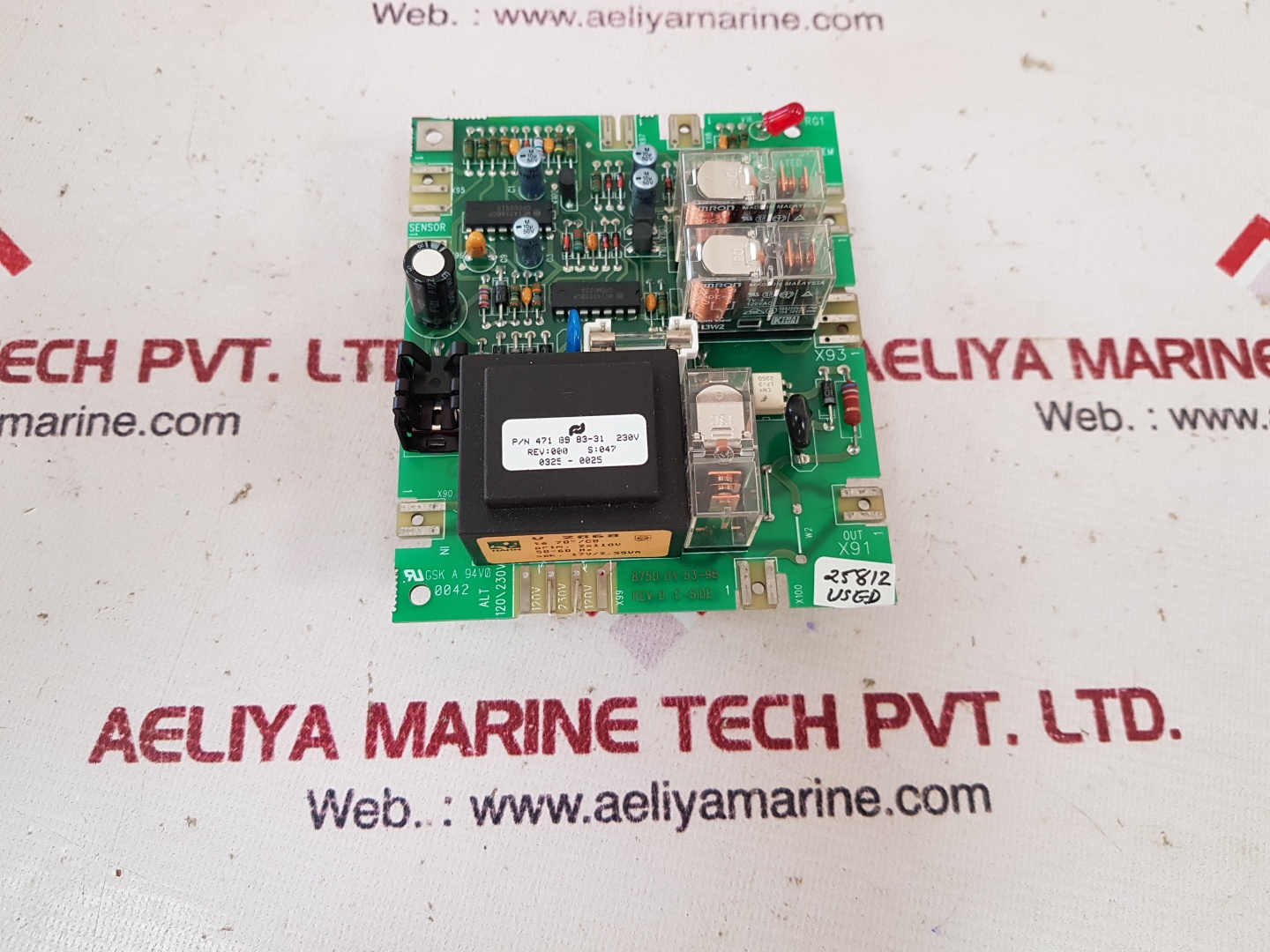 Security system 471 8983-31 pc board - Image 2