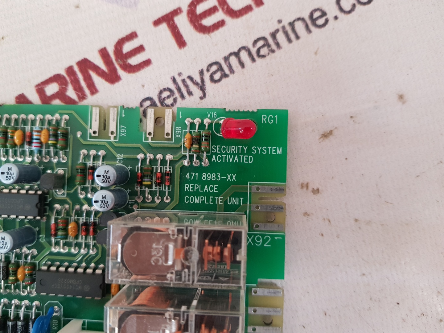 Security system 471 8983-31 pc board - Image 7