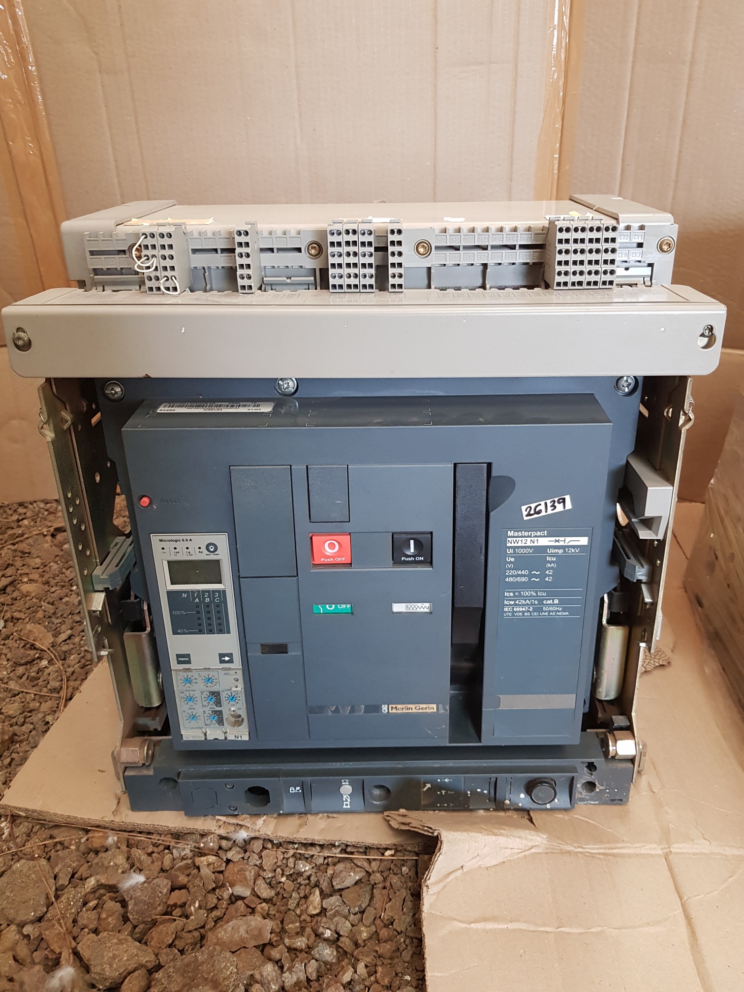 Merlin Gerin Nw12 N1 1250a Circuit Breaker 1000v - Image 3