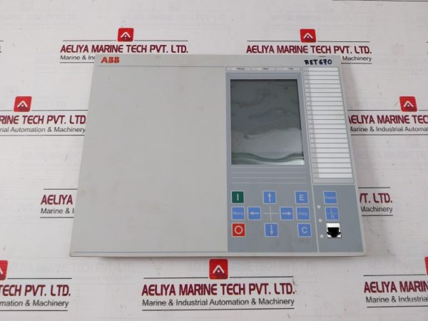 Abb Ret670 Transformer Protection Relay Hmi 94v