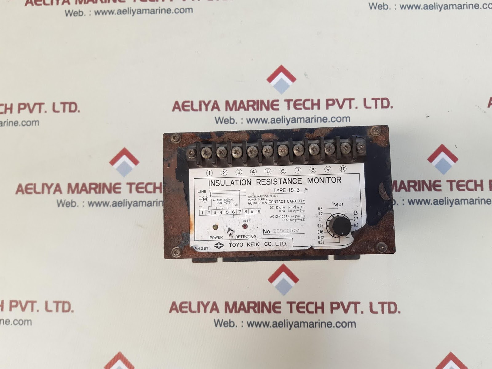 Toyo keiki is-3 insulation resistance monitor - Image 2