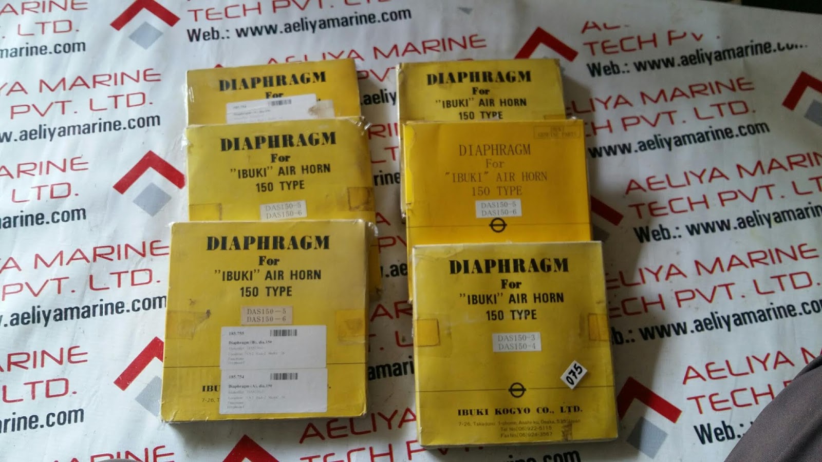 Marine ship diaphragm for ibuki air horn 150 type - Image 3