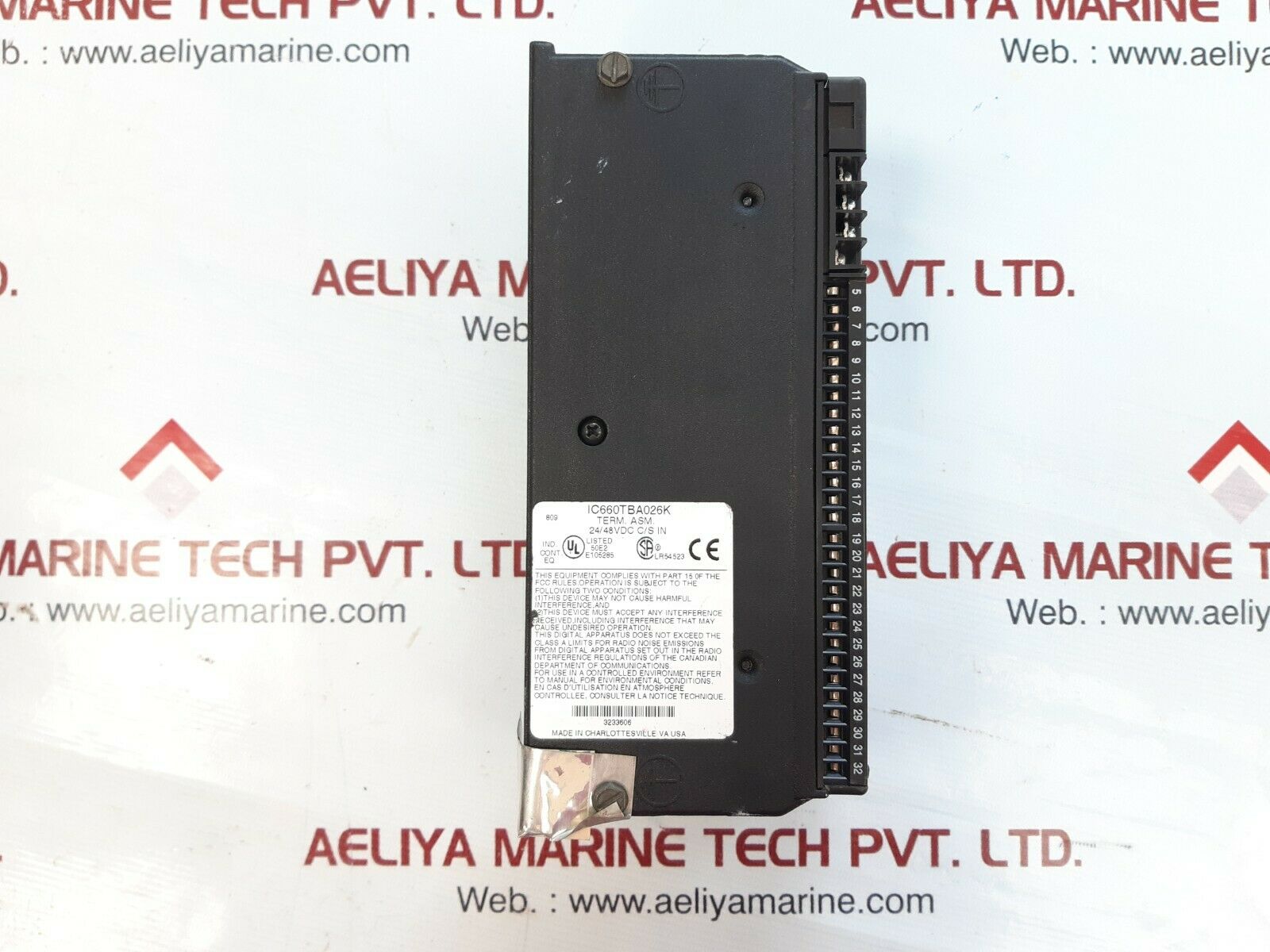 Ge fanuc ic660bba026 analog input block - Image 3
