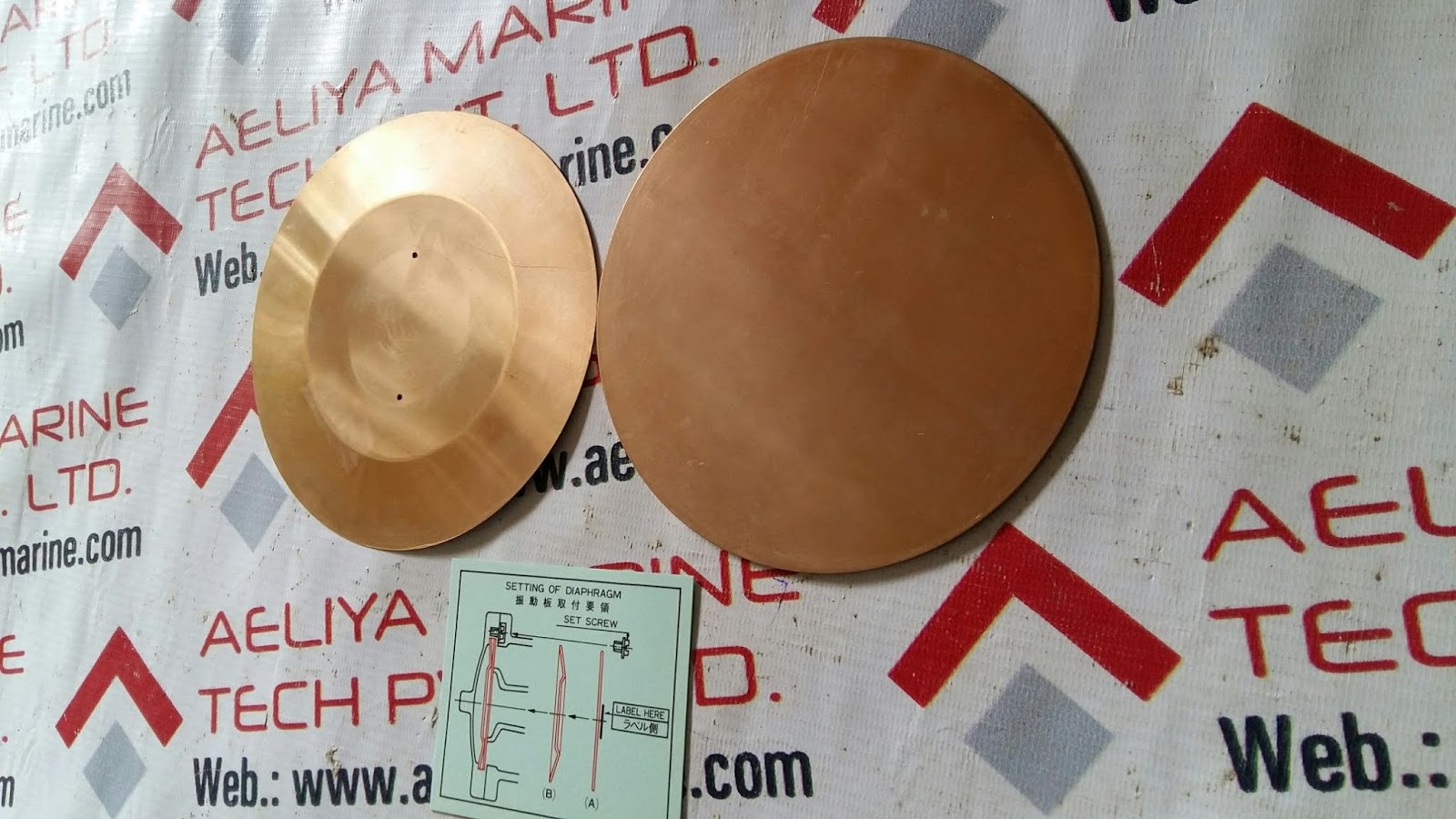 Marine ship diaphragm for ibuki air horn 150 type - Image 5