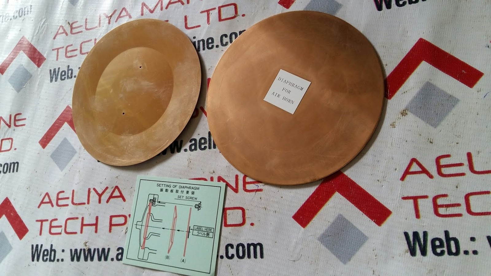 Marine ship diaphragm for ibuki air horn 150 type - Image 6