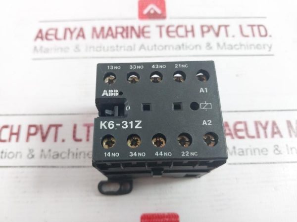 Abb K6-31z Contactor Relay 600v