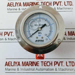 Acutek 0 To 4 Bar Pressure Gauge