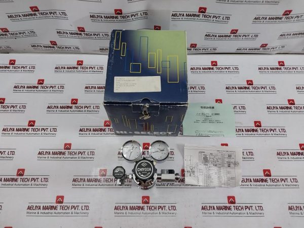 Chiyoda Seiki Bhn-3 Gas Regulator 25mpa