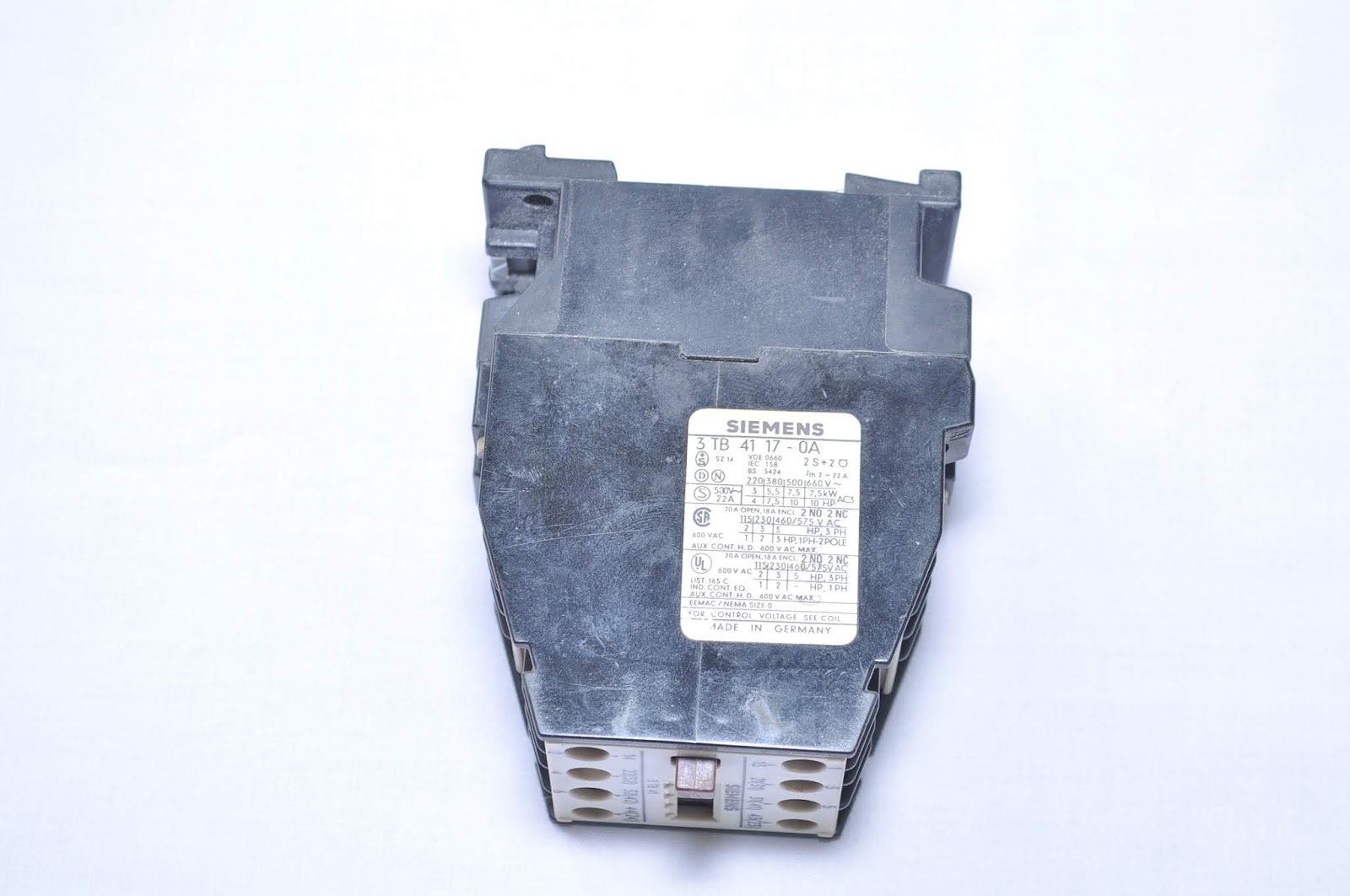 Siemens 22E 3Tb41 17 0A Contactor - Image 4