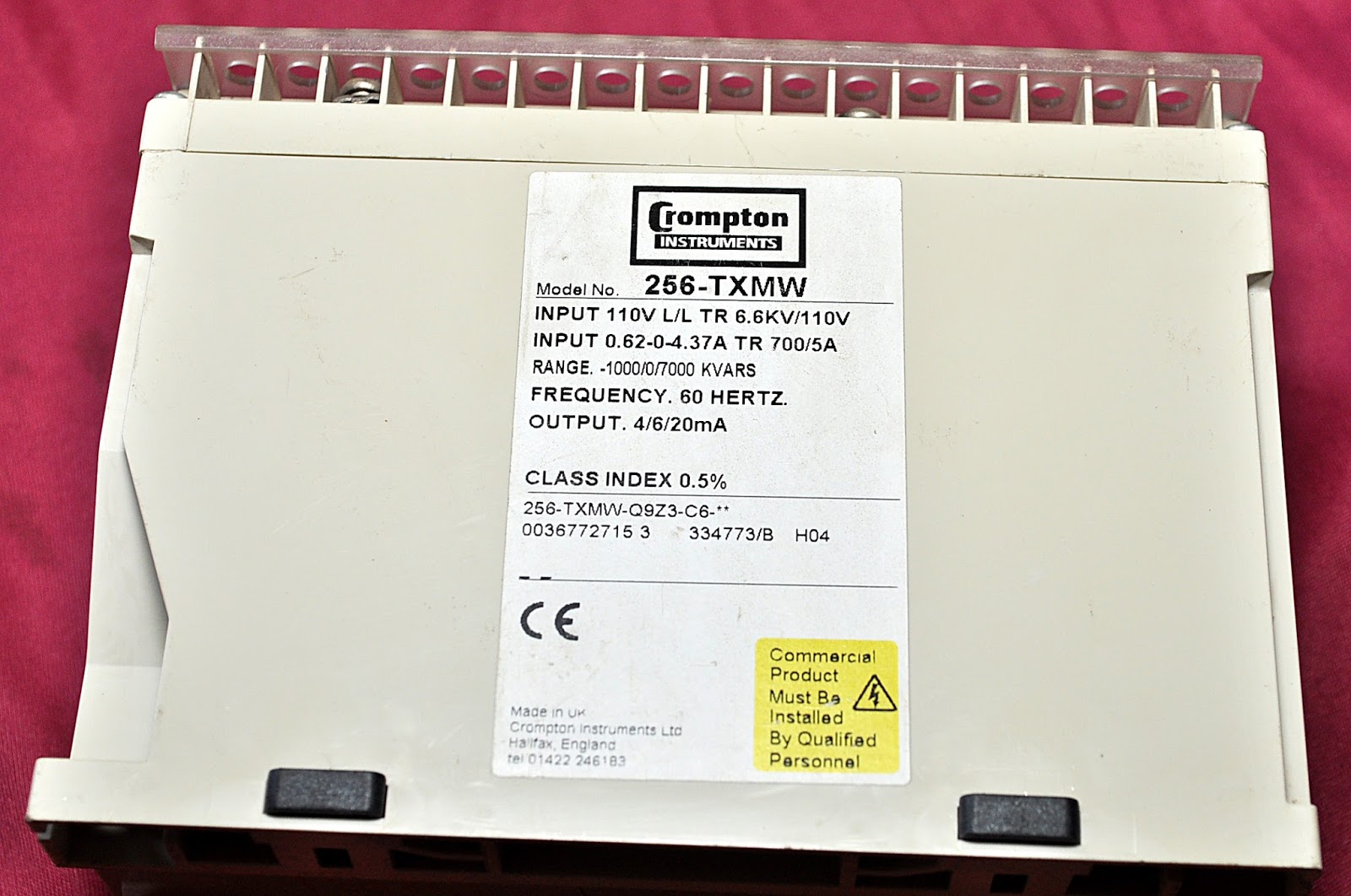 Crompton instruments 256-txmw paladin transducer - Image 7