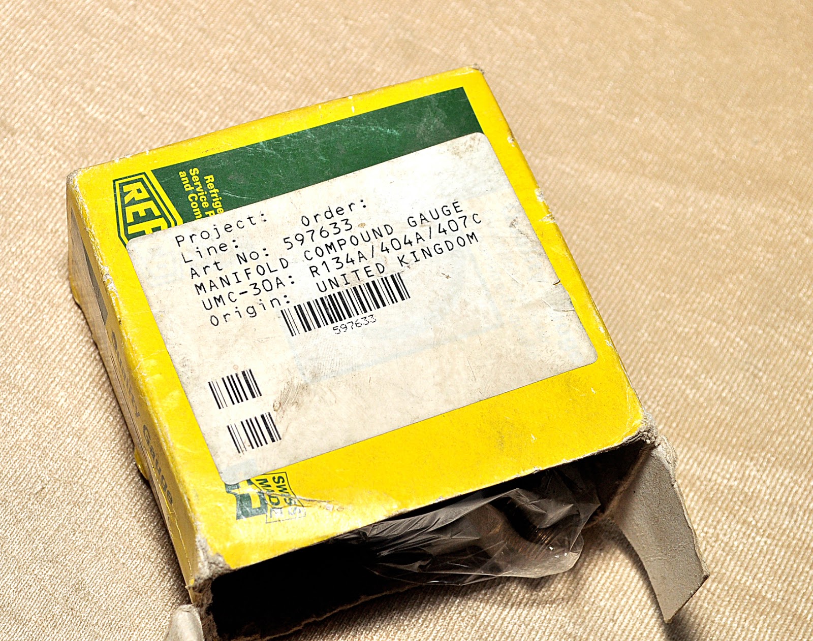 Refco 597633 Manifold Compound Gauge - Image 7