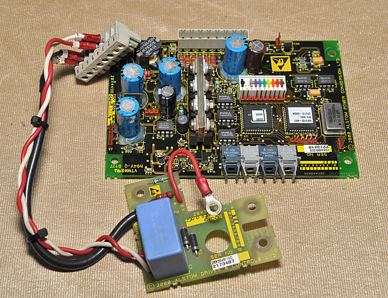 Alstom power conversion 20x4496/20g PCB circuit - Image 2