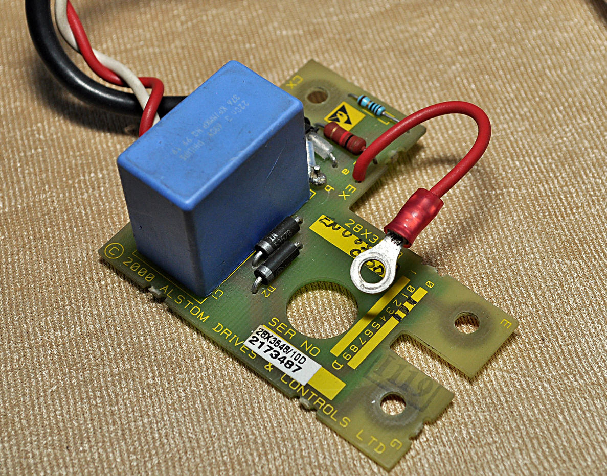 Alstom power conversion 20x4496/20g PCB circuit - Image 9