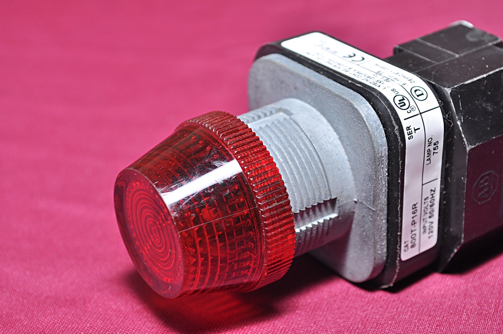 ALLEN-BRADLEY 800T-P16R SERIES N RED PILOT LIGHT - Image 7