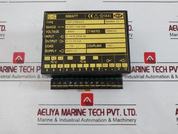 Deif Inwatt Tap-210dg3 Transducer 440v