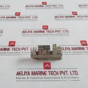 Delcon Rop 24cs Relay With Base Lot Of (8)