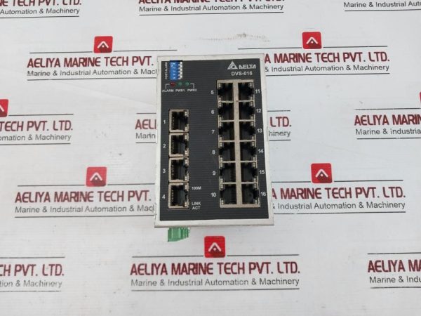 Delta Dvs-016 Industrial Ethernet Switch 48v