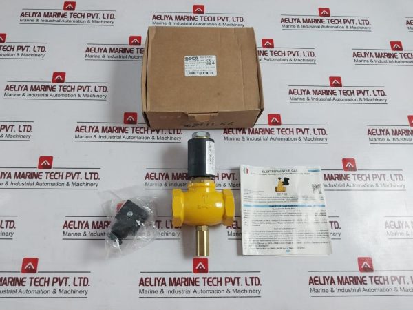 Geca Gas Gas Mr Nc 1” Gas Solenoid Valve Nc 230v