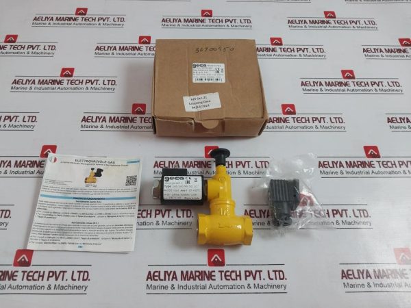 Geca Gas Gas Mr No 12 Gas Solenoid Valves 230v