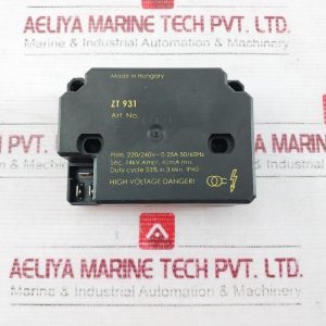 Honeywell Zt 931 Ignition Transformer 240v