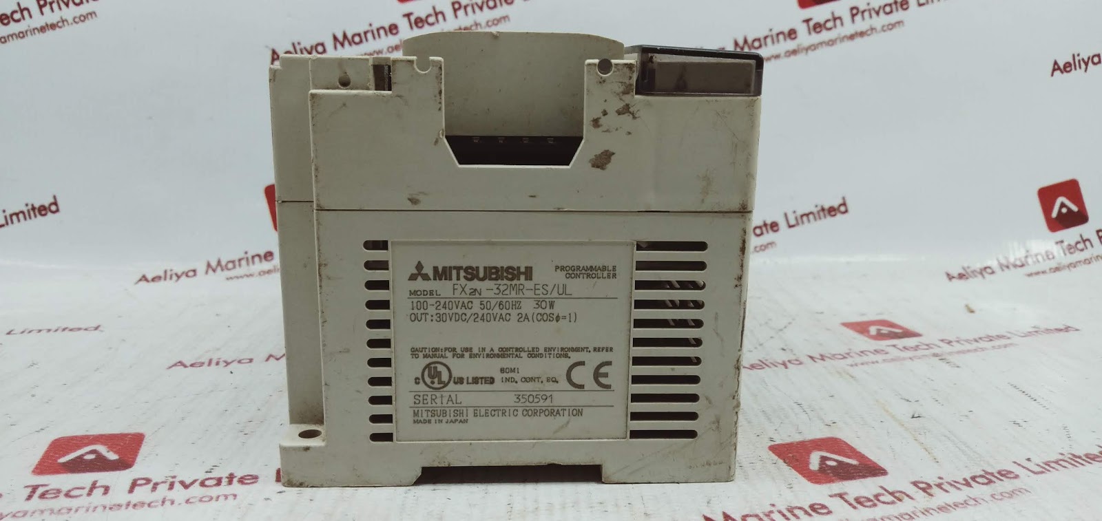 Mitsubishi Fx2N 32Mr-es/Ul Programmable Controller (Not Working)