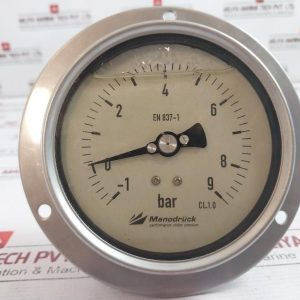 Manodruck En 837-1 Pressure Gauge 9bar