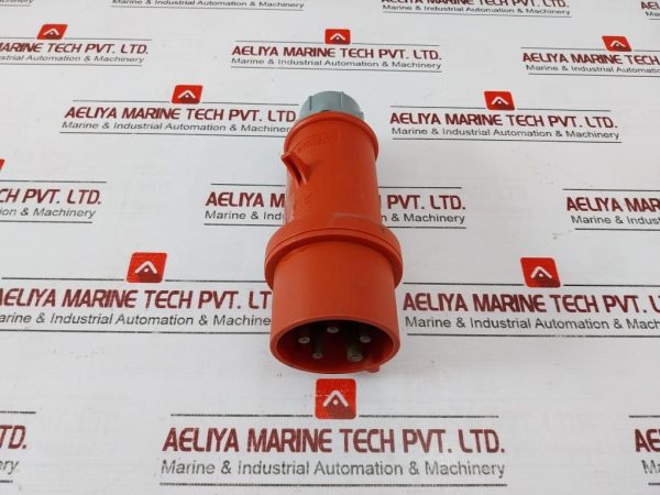 Mennekes 16a-6h Plug Connector 346v