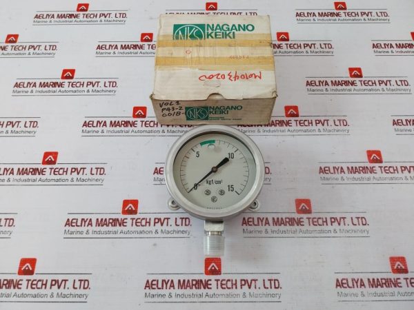 Nagano Keiki Gv42-243 Pressure Sensor Switch Gauge