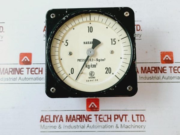 Nakakita 0 To 20 KgCm2 Pressure Gauge