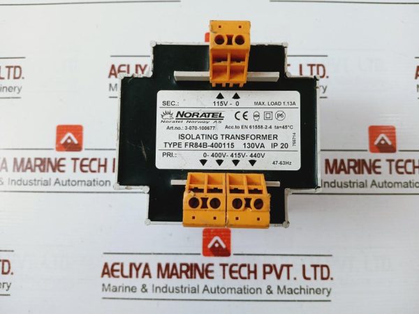 Noratel Fr84b-400115 Isolating Transformer 440v