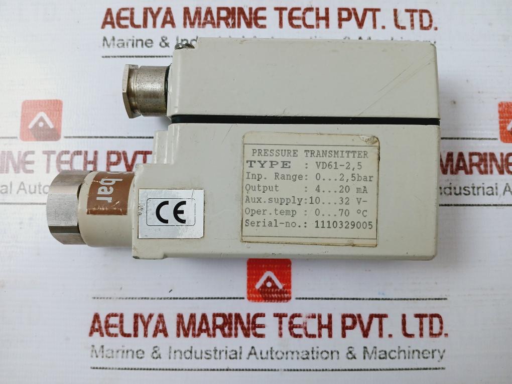 Noris Tachometerwerk Vd61-2,5 Pressure Transmitter 32v