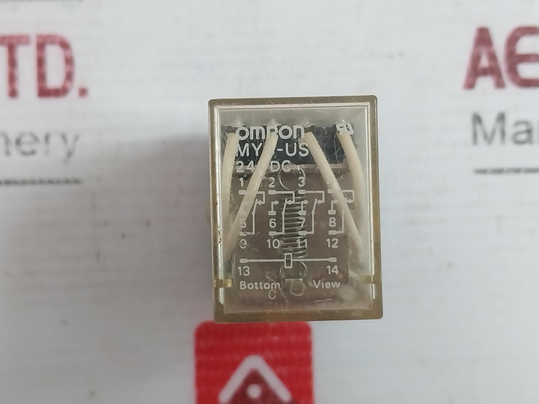 Omron My4-Us Relay 120v