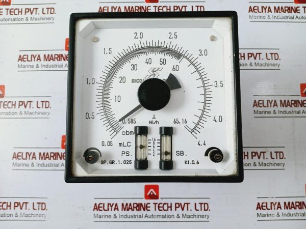 Sicom Stein Sohn Sp.Gr. 1,025 Analog Meter