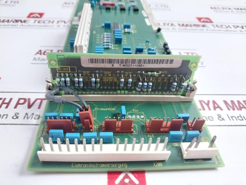 Siemens 6se7031-2hf84-1bg0 Interface Board 94v - Image 3