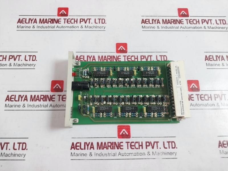 Siemens Teleperm Me 6ds1941-8aa Pcb Card For Ship