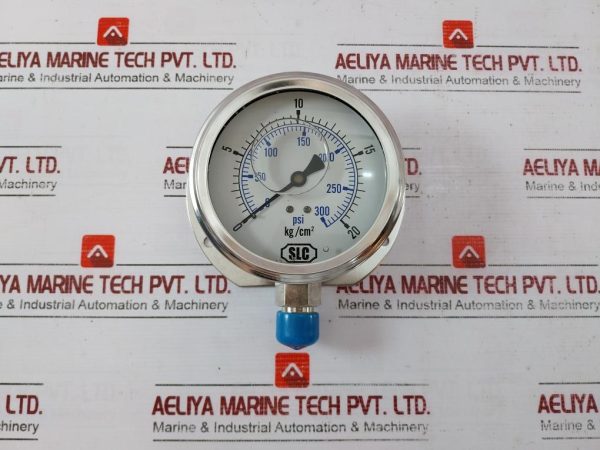 Slc 0 To 300 Psi Bvs Pressure Gauge