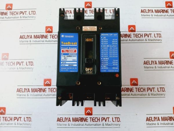 Terasaki Electric Tembreak Tl-100f Circuit Breaker 690v