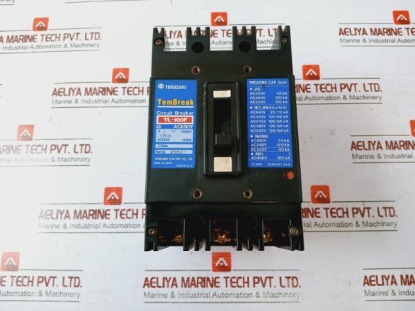 Terasaki Electric Tembreak Tl-100f Circuit Breaker 690v