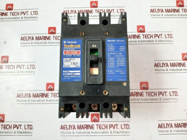 Terasaki Electric Tl-100f Tembreak Circuit Breaker 220v