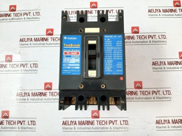 Terasaki Electric Tl-100f Tembreak Circuit Breaker 690v