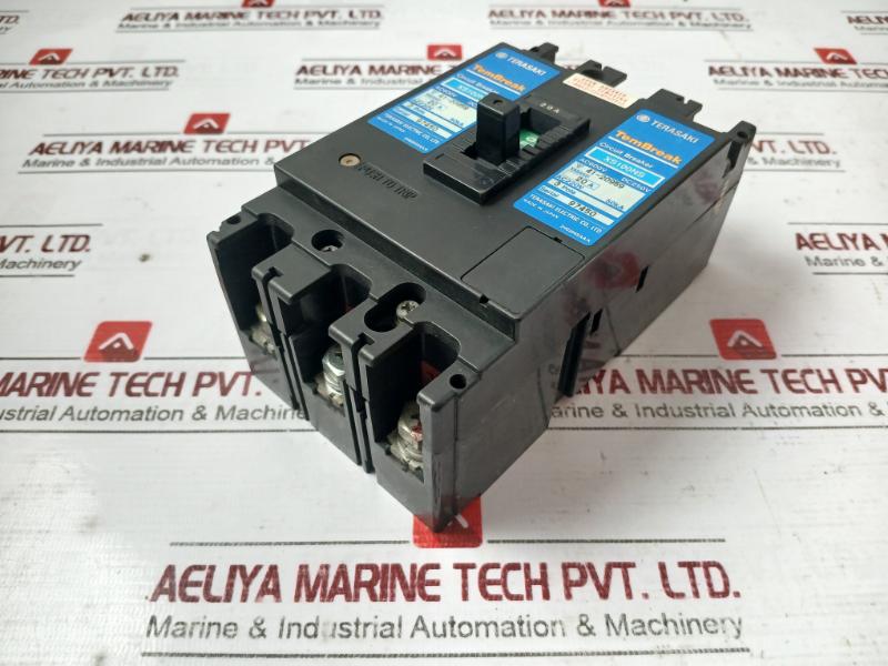 Terasaki Electric Xs100ns 3 Pole Circuit Breaker 600v - Image 3