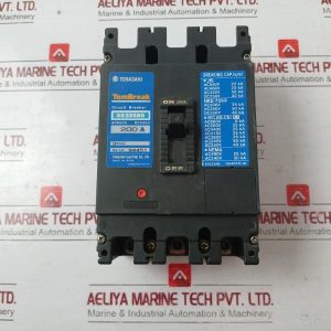 Terasaki Electric Xs225ns 3 Pole Circuit Breaker With Xcu1 S Uvt Controller 600v