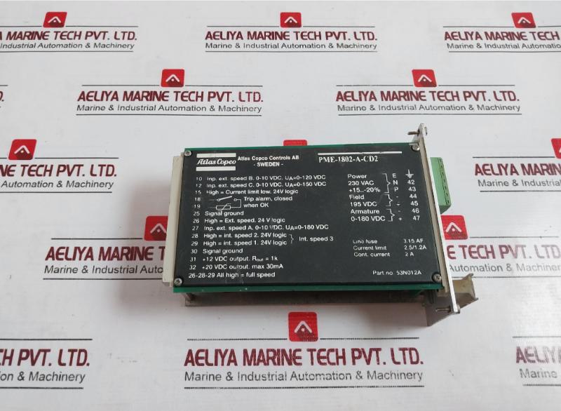 Tetra Pak Pme-1802-A-Cd2 Motor Controller 230 V - Image 4