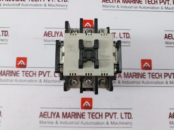 Togami Electric Pak-35J Magnetic Contactor 24V Ac 50/60 Hz 60A - Image 2