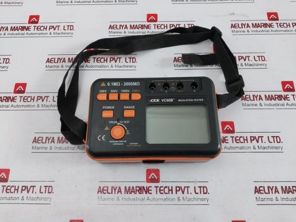 Victor Vc60b+ Digital Insulation Resistance Tester Megohm Meter 1000v