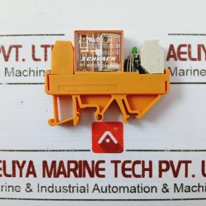 Weidmuller Rp011024 Relay With Socket 240v