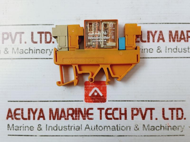 Weidmuller Schrack Rp 011110 Relay With Base 250v - Image 3