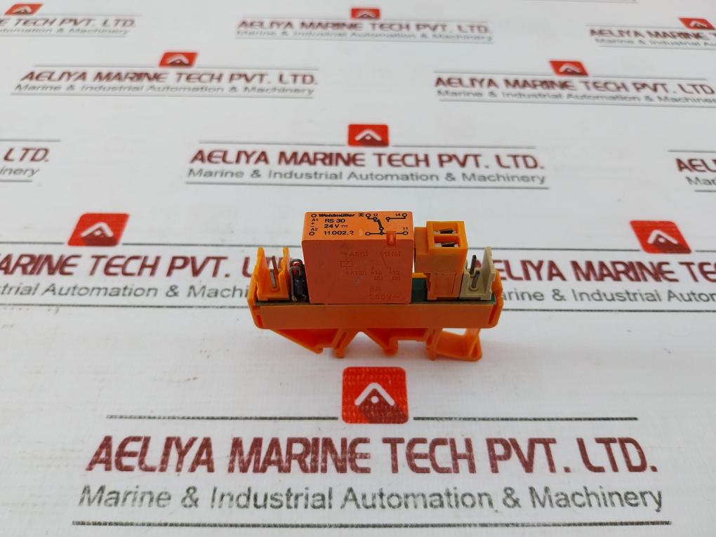 Weidmuller Schrack Rs 30 Relay With Socket Module 250v