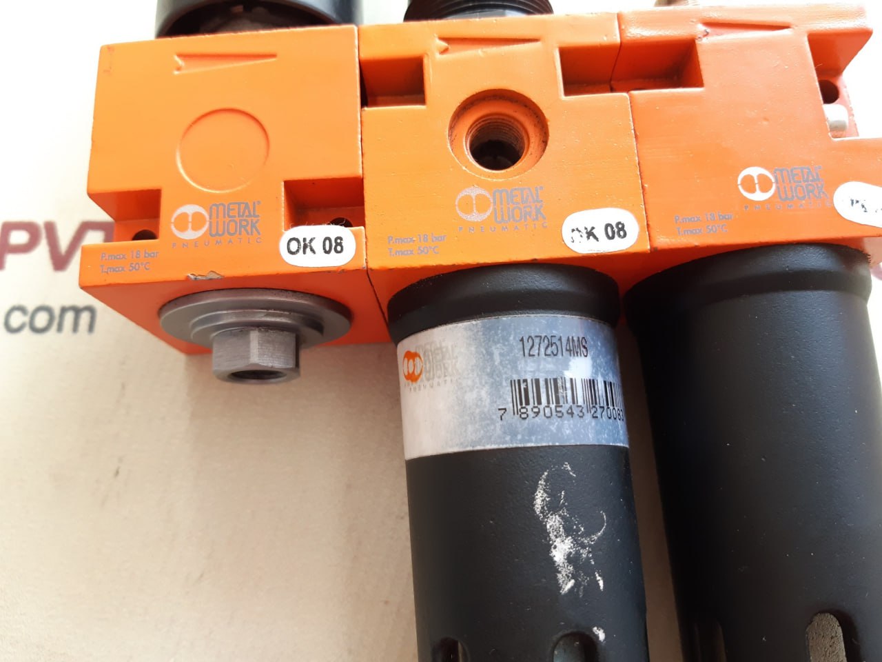 METAL WORK PNEUMATIC 18BAR 50°C SEMI-AUTODRAIN FRL - Image 6